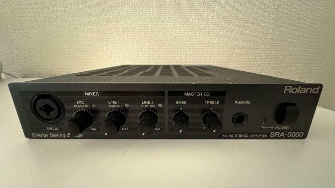 Roland SRA-5050 ミキシングステレオアンプ
