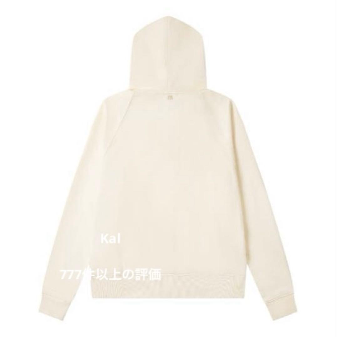 Ami de Coeur Patch Beige Hoodie パーカー
