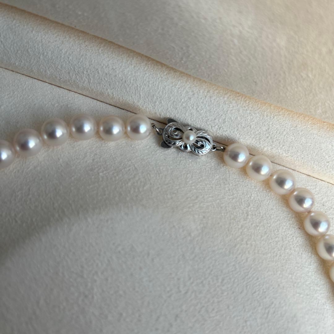 定価約83万円！MIKIMOTO ミキモト　K18真珠ネックレス