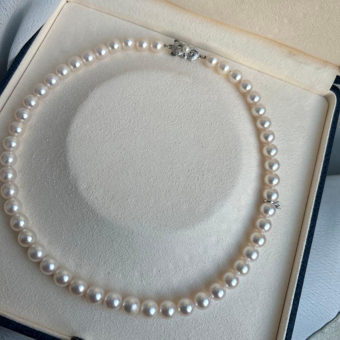 定価約83万円！MIKIMOTO ミキモト　K18真珠ネックレス