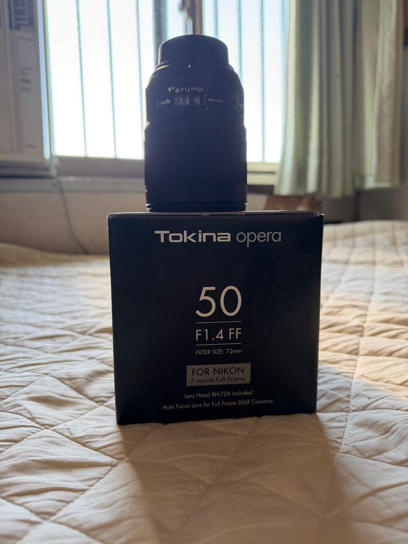 Tokina opera 50 F1.4 FF レンズ (Nikon用)