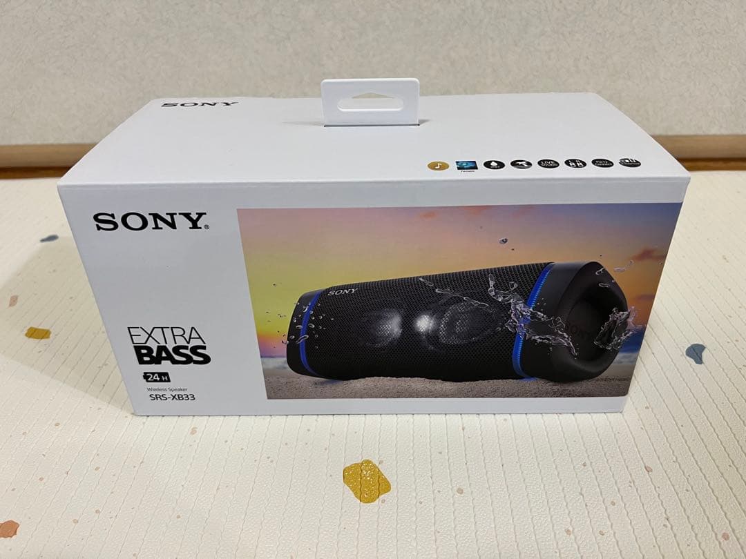 【美品】ソニー ワイヤレスポータブルスピーカーSRS-XB33