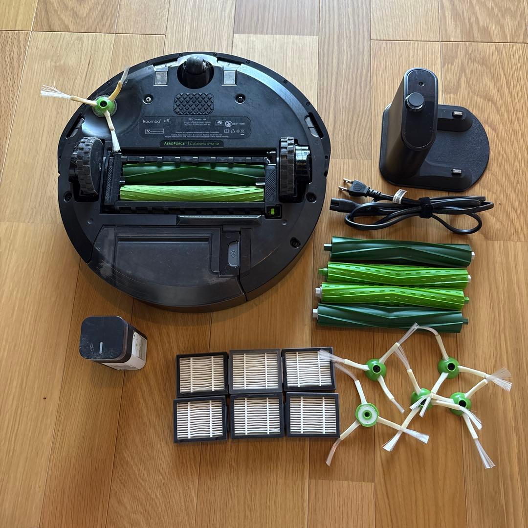 iRobot Roomba e5本体 + 充電ドック + フィルター + ブラシ