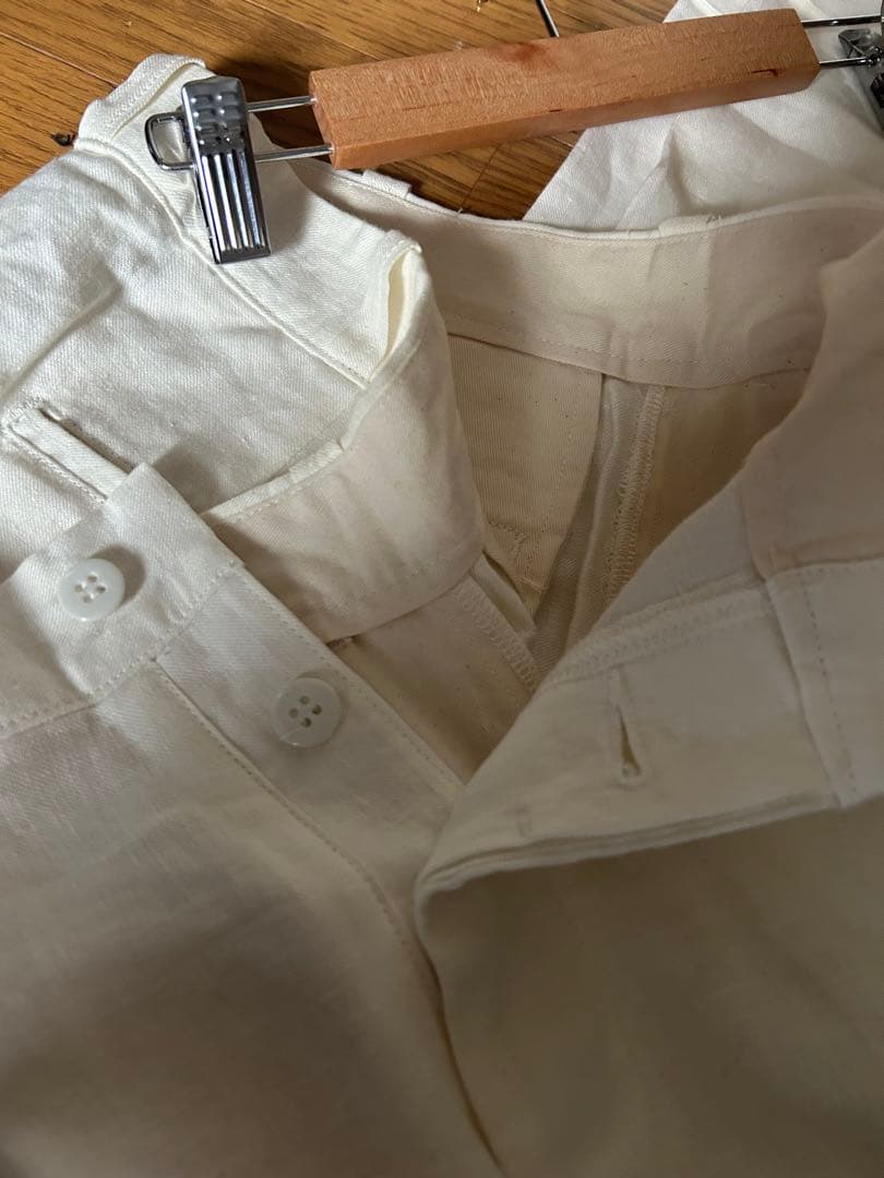 WearMasters リネンスラックス ベージュ　アトラクションズ　未使用