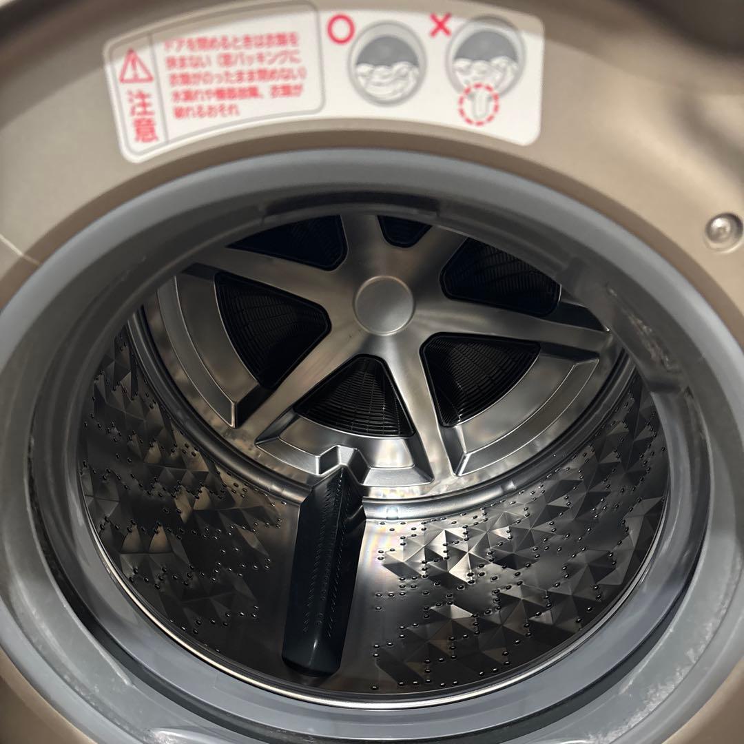 パナソニック　NA-VX900BL-C　洗濯乾燥機　左開き　ストーンベージュ