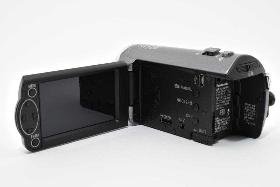 【美品】Panasonic ビデオカメラ HC-V210M グレー　動作確認済