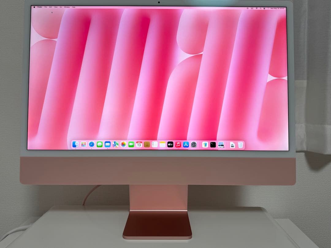 M3 iMac 2023モデル 16メモリ 512GB USキーボード ピンク
