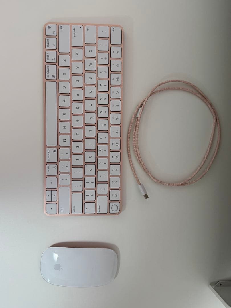 M3 iMac 2023モデル 16メモリ 512GB USキーボード ピンク