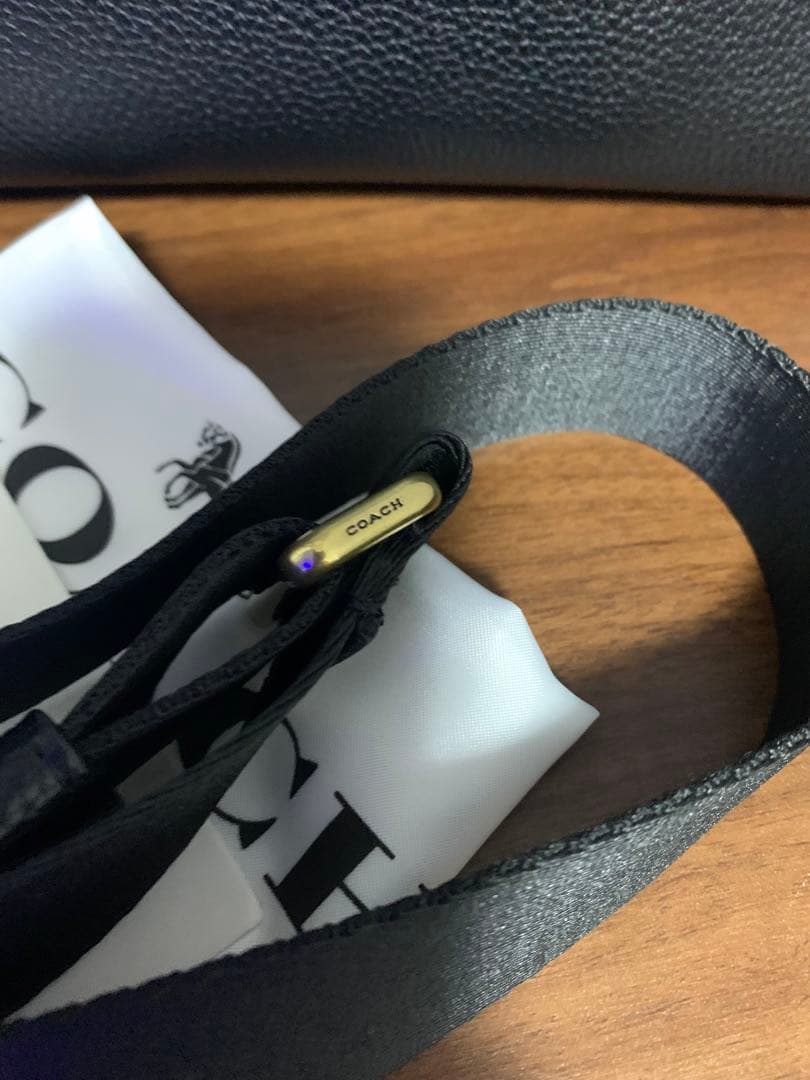 コーチ カーゴトート26 レザー ブラック