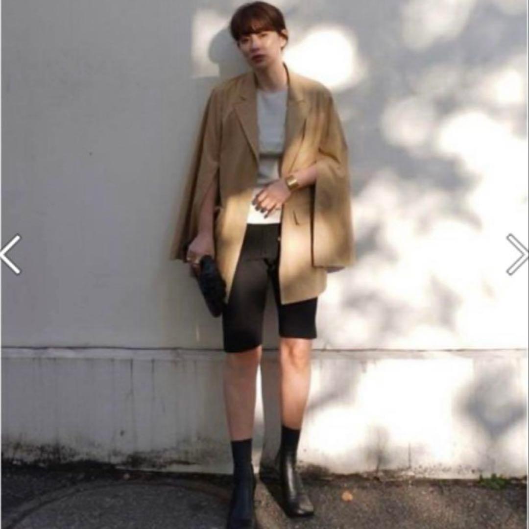 【美品】ETRE TOKYO バミューダニットパンツ