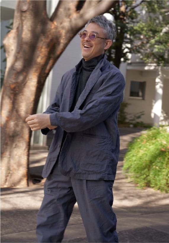 CONFECT KIGI別注 UpcycleLino KUSHA セットアップ