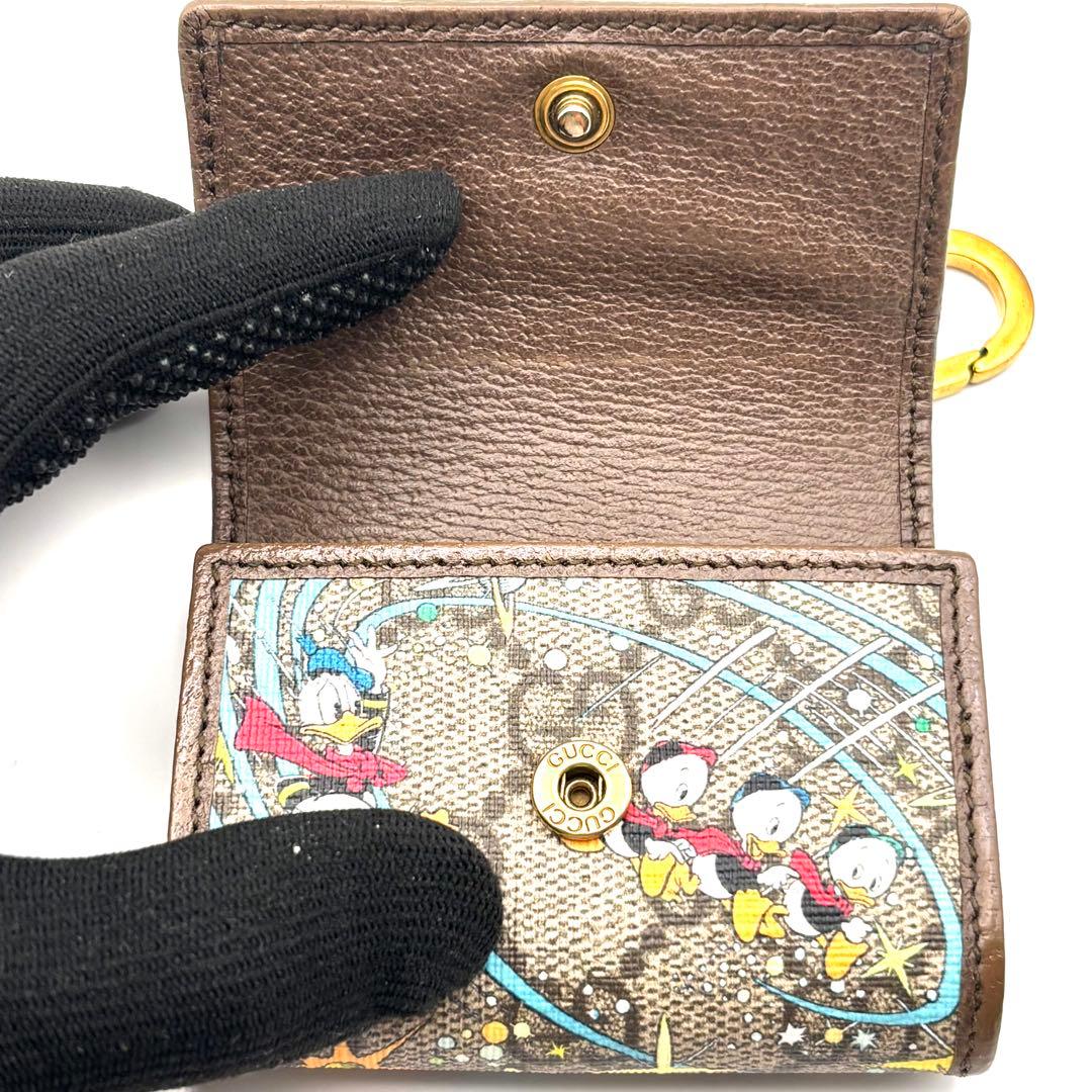 グッチ ディズニー AirPodsケース コラボ GGスプリーム 小物入れ