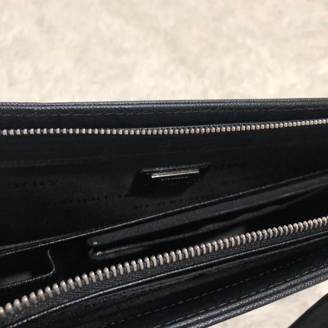 未使用✨バーバリー レザー　ビジネスバッグ ブリーフケース ブラック