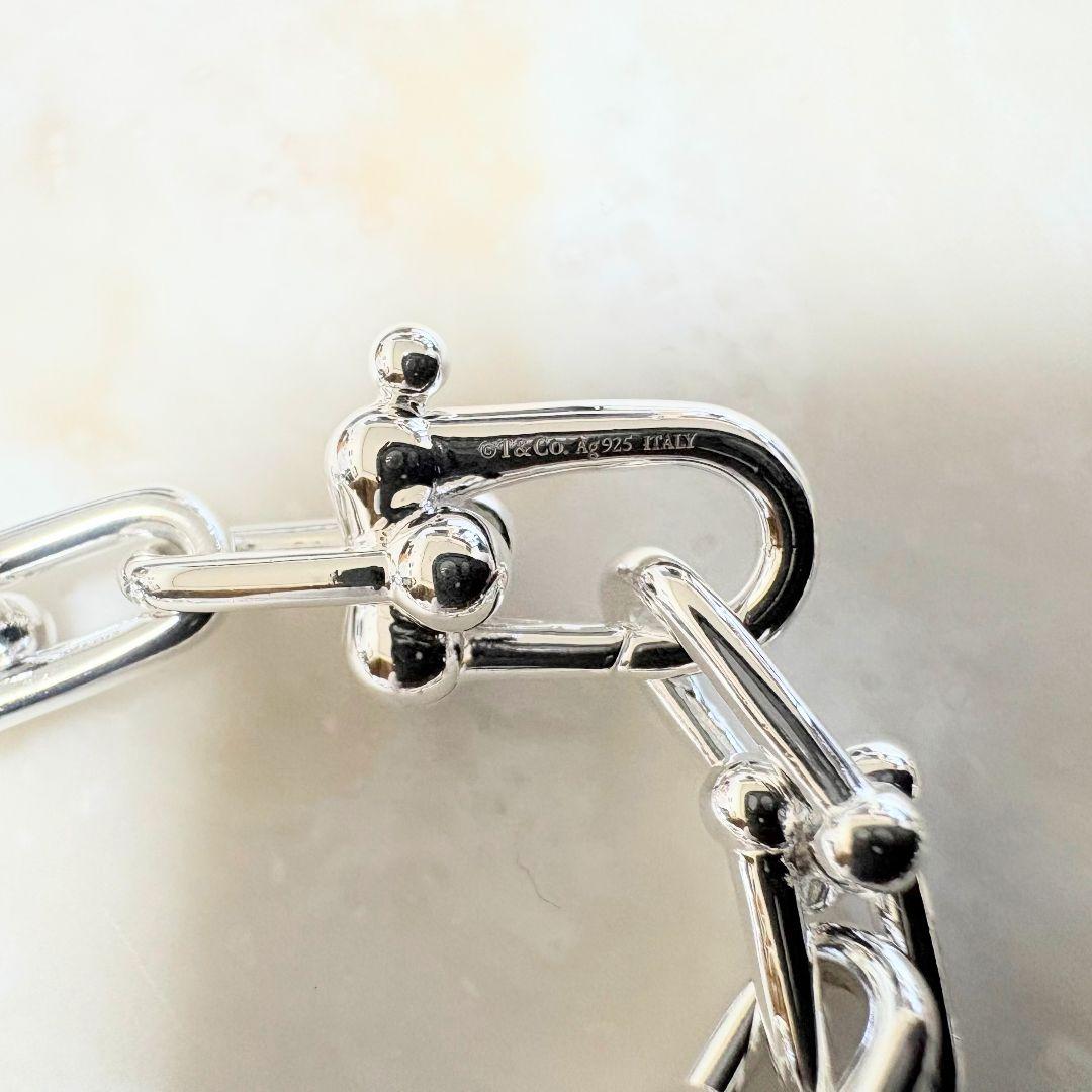 【極美品】TIFFANY&CO. ティファニー ハードウェアネックレス42.8g