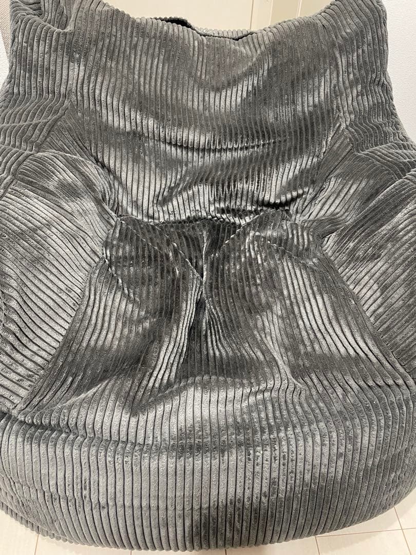 loosy LOOSY 1人掛けビーズソファ チャコール