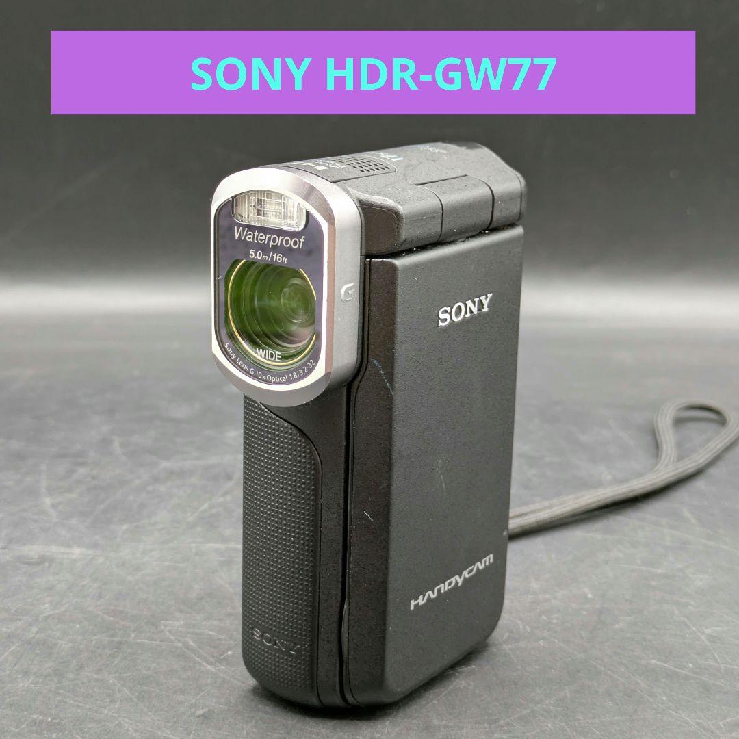 SONY HDR-GW77 ハンディカム 本体 ブラック