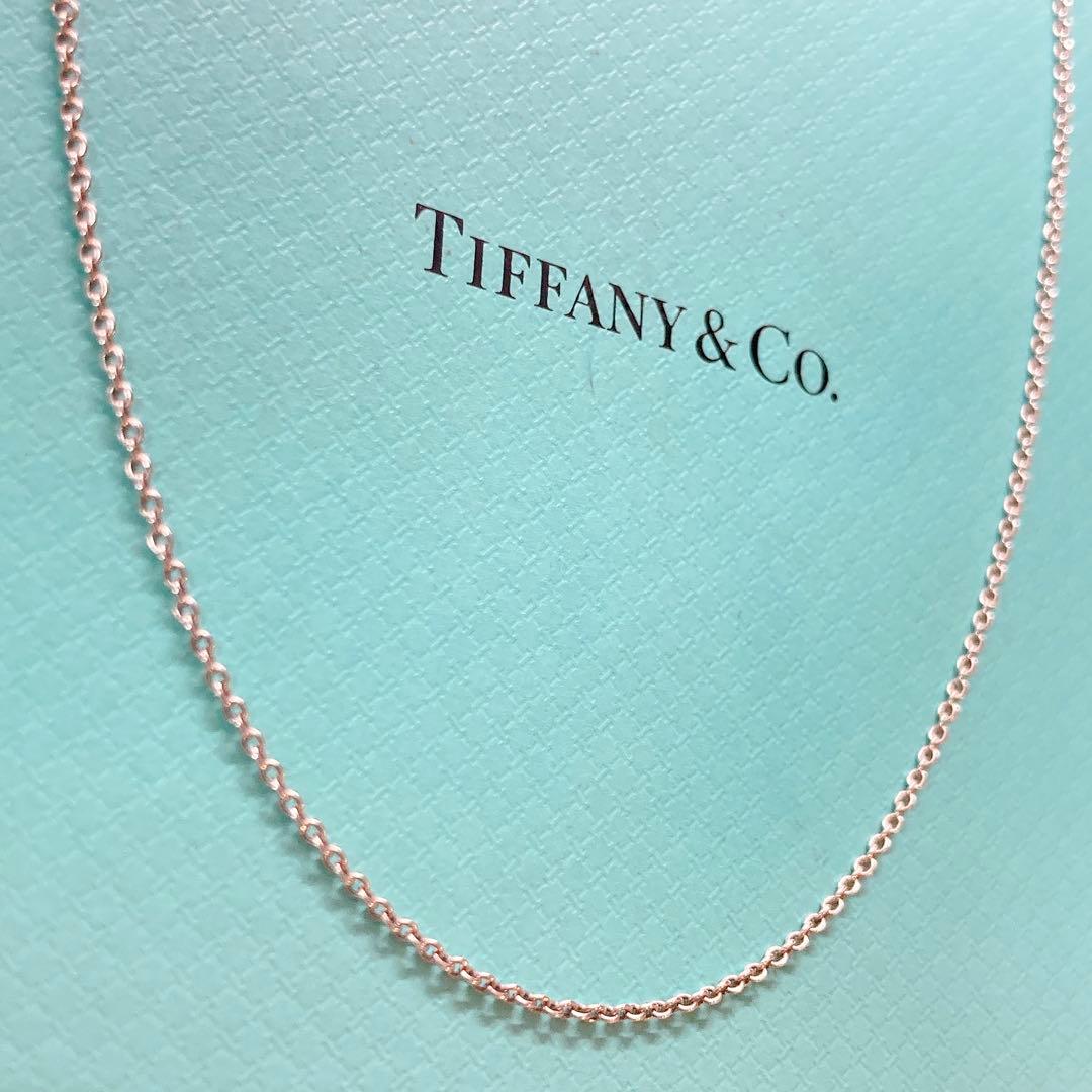 ティファニー ネックレスチェーン 約46cm 925 シルバー PERETTI