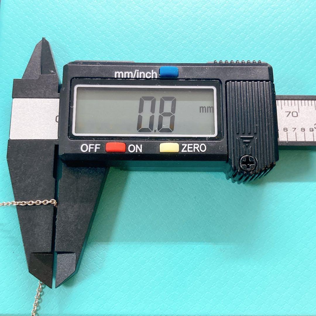 ティファニー ネックレスチェーン 約46cm 925 シルバー PERETTI