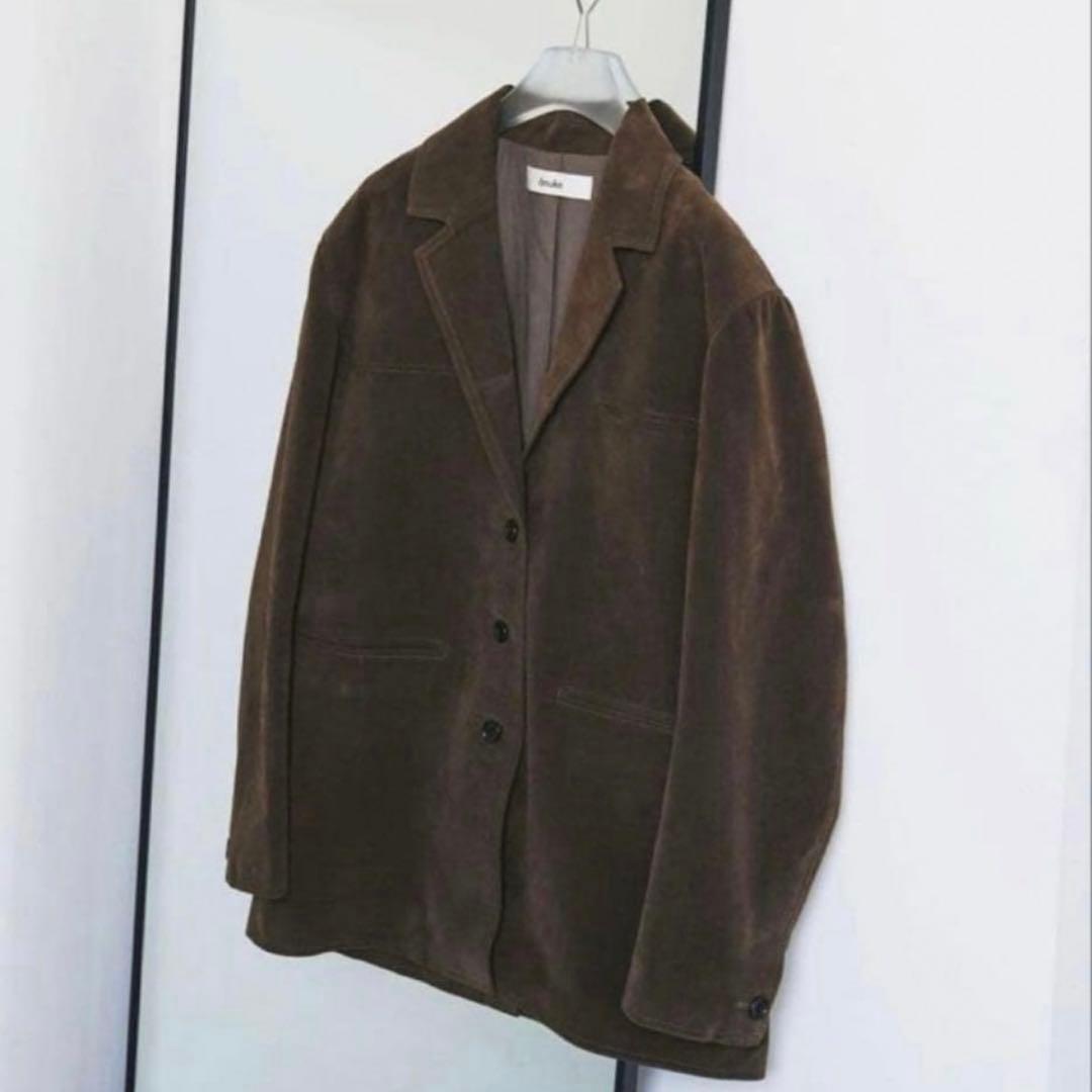 ⭐︎hawa ⭐︎anuke アンヌークEco Suede Jacket 38