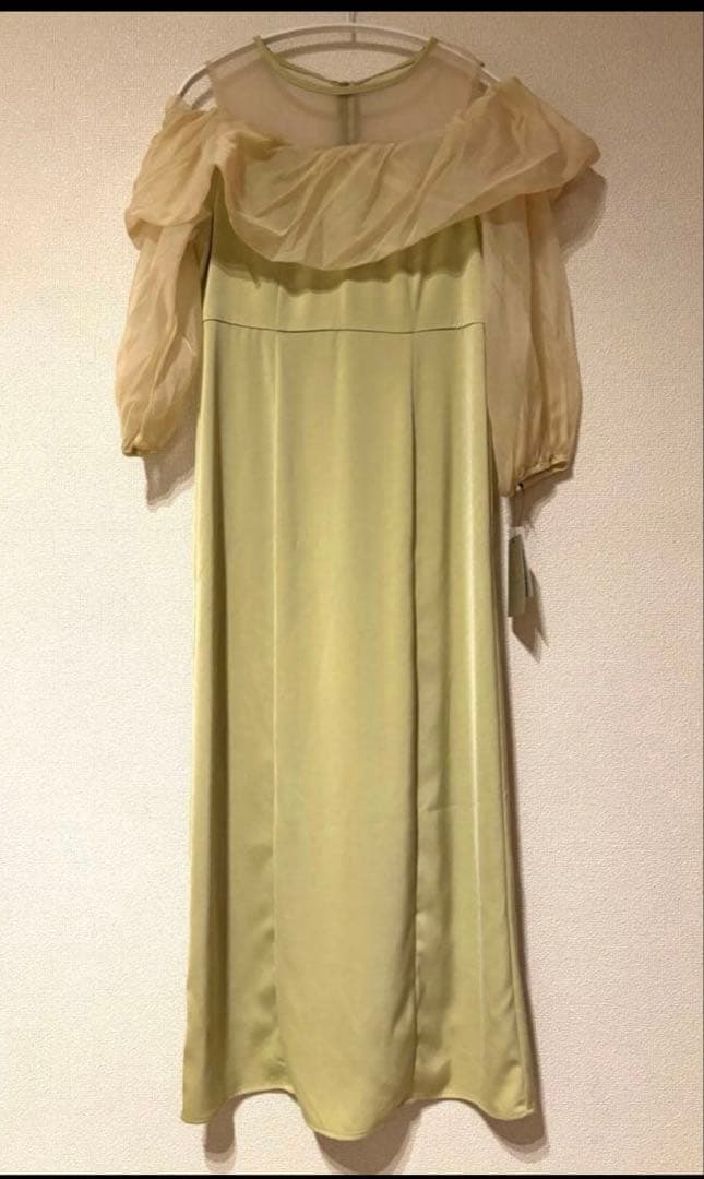 Lerure(リルアー) Off shoulder balloon dress