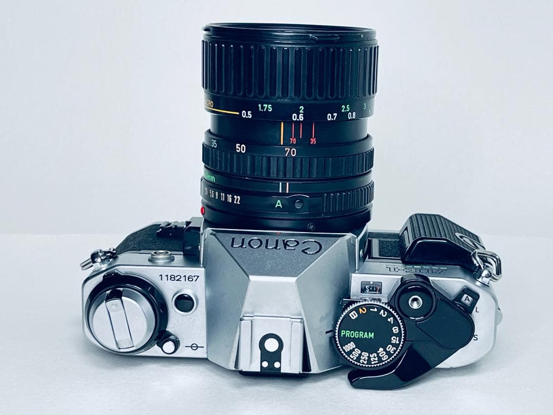 美品！Canon AE-1 PROGRAM キヤノン 一眼レフカメラ 露出計OK