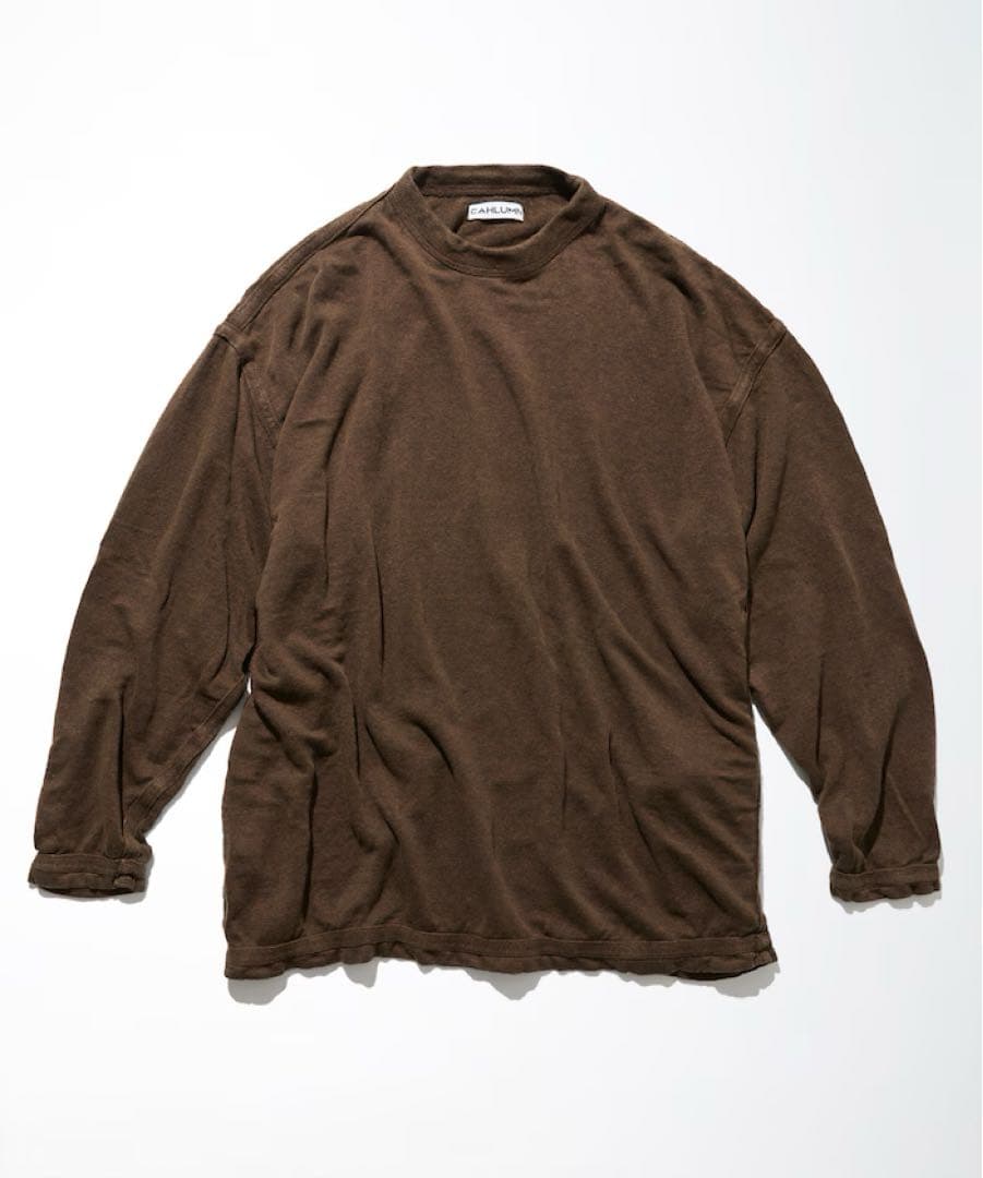 CAHLUMN カウラム French Linen Long Sleeve T