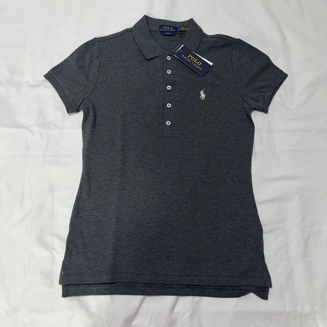Polo Ralph Lauren ポロシャツ S ダークグレー