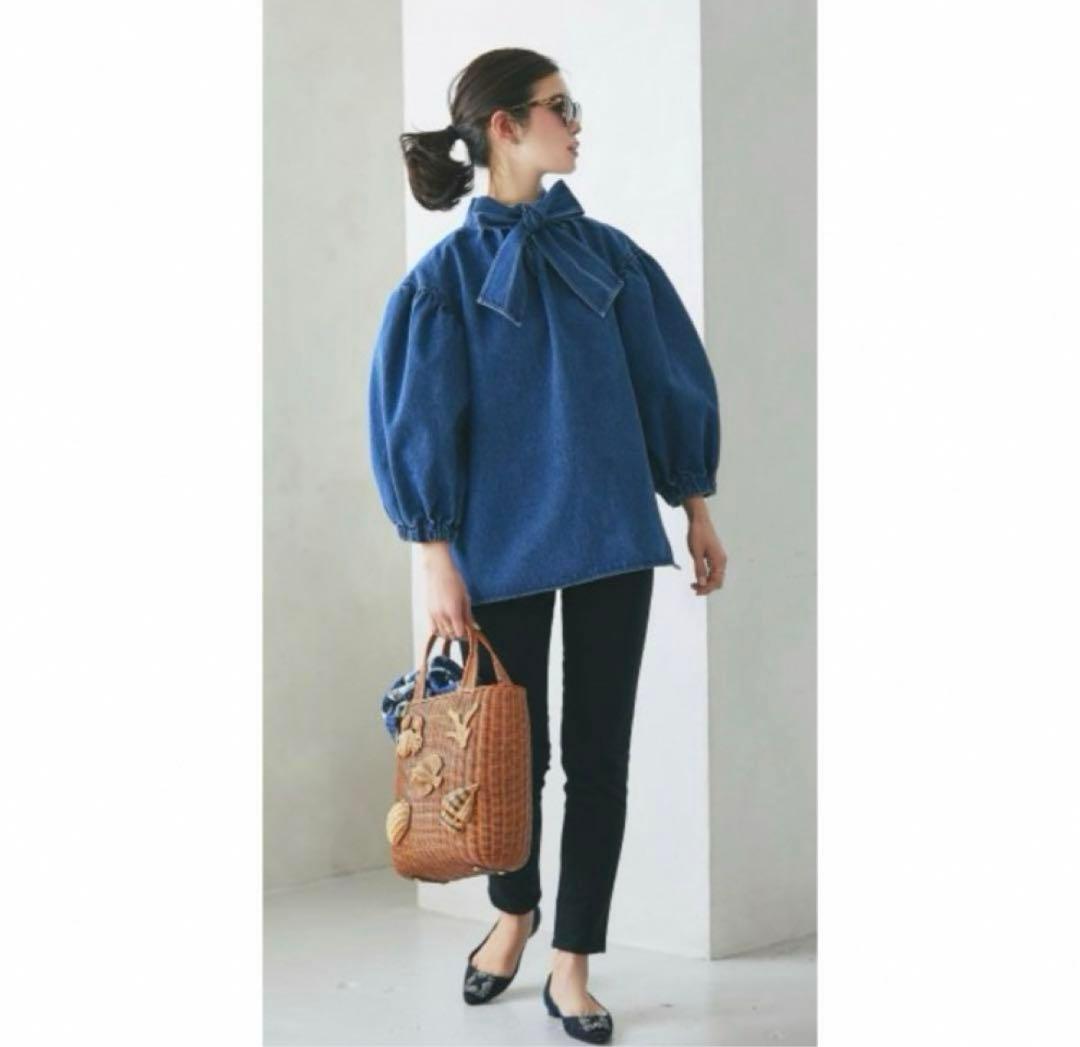 SEVENTEN ラタンマリンバッグ　カゴバッグ