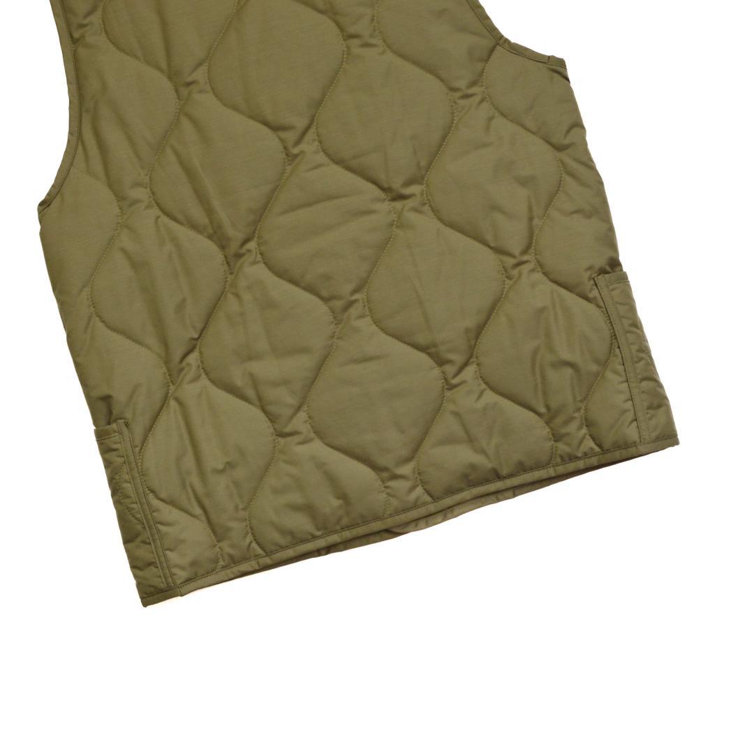 【美品】ROCKEY MOUNTINロッキーマウンテン ダウンベスト Sカーキ.