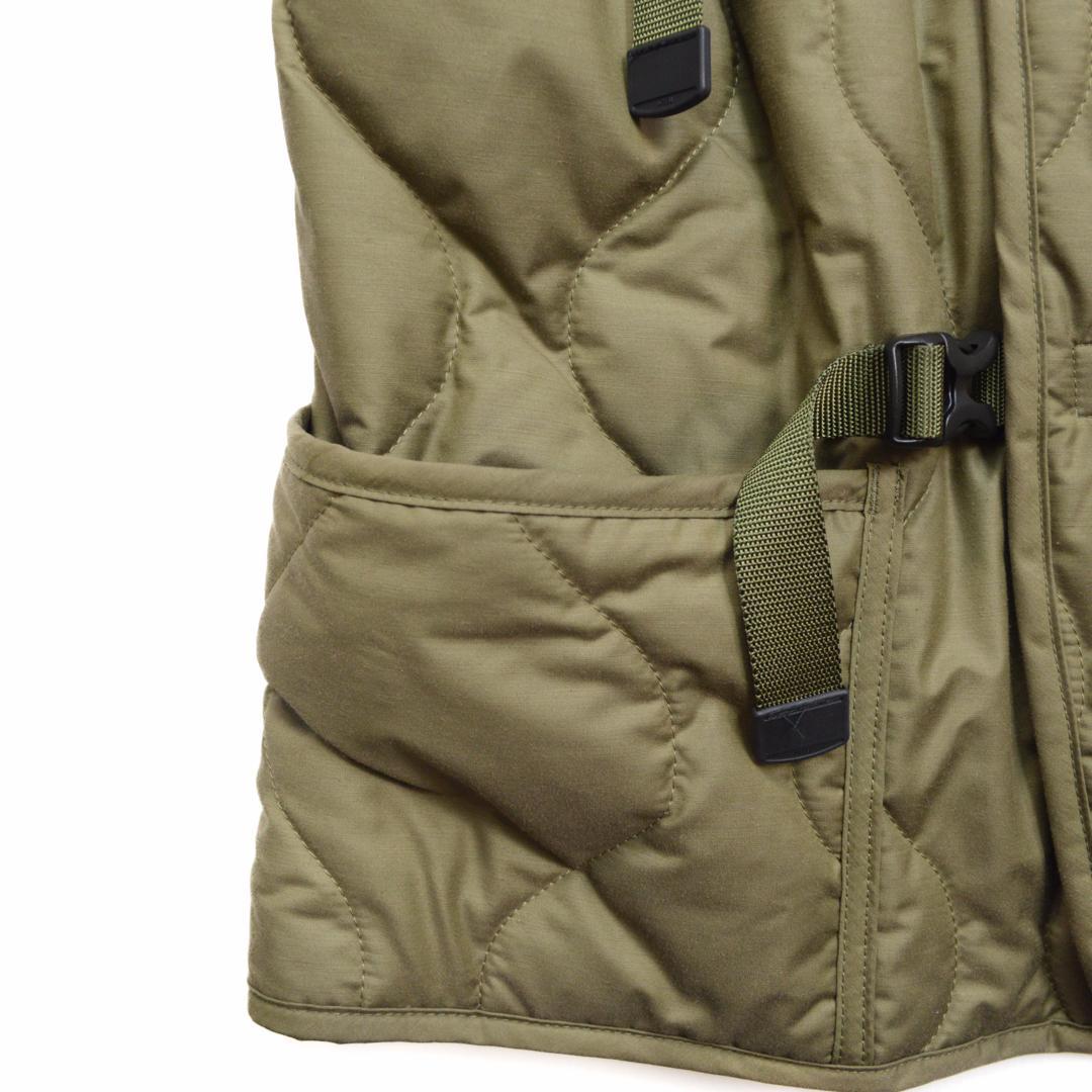 【美品】ROCKEY MOUNTINロッキーマウンテン ダウンベスト Sカーキ.