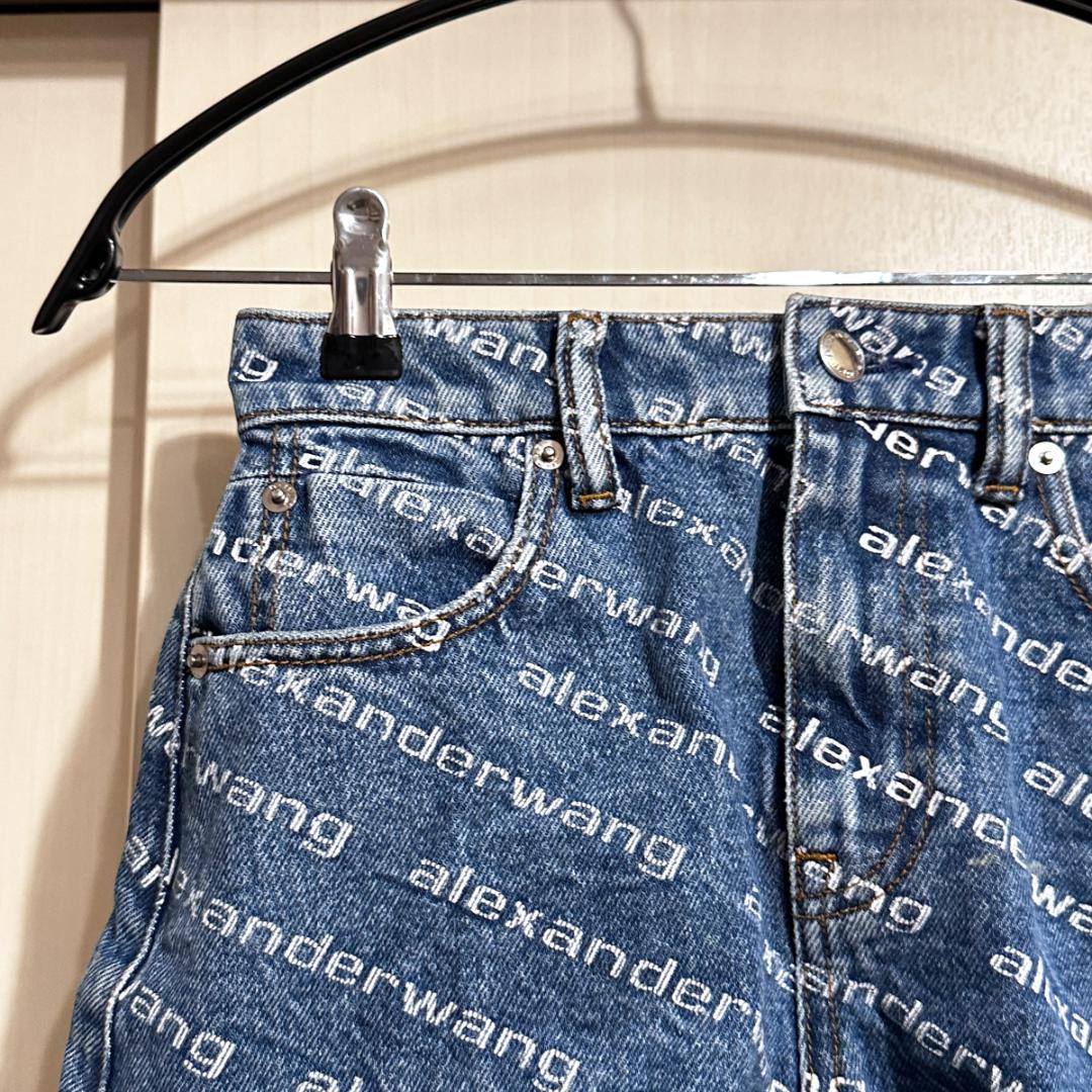 alexanderwang サイズ23 デニムショートパンツ RN161085