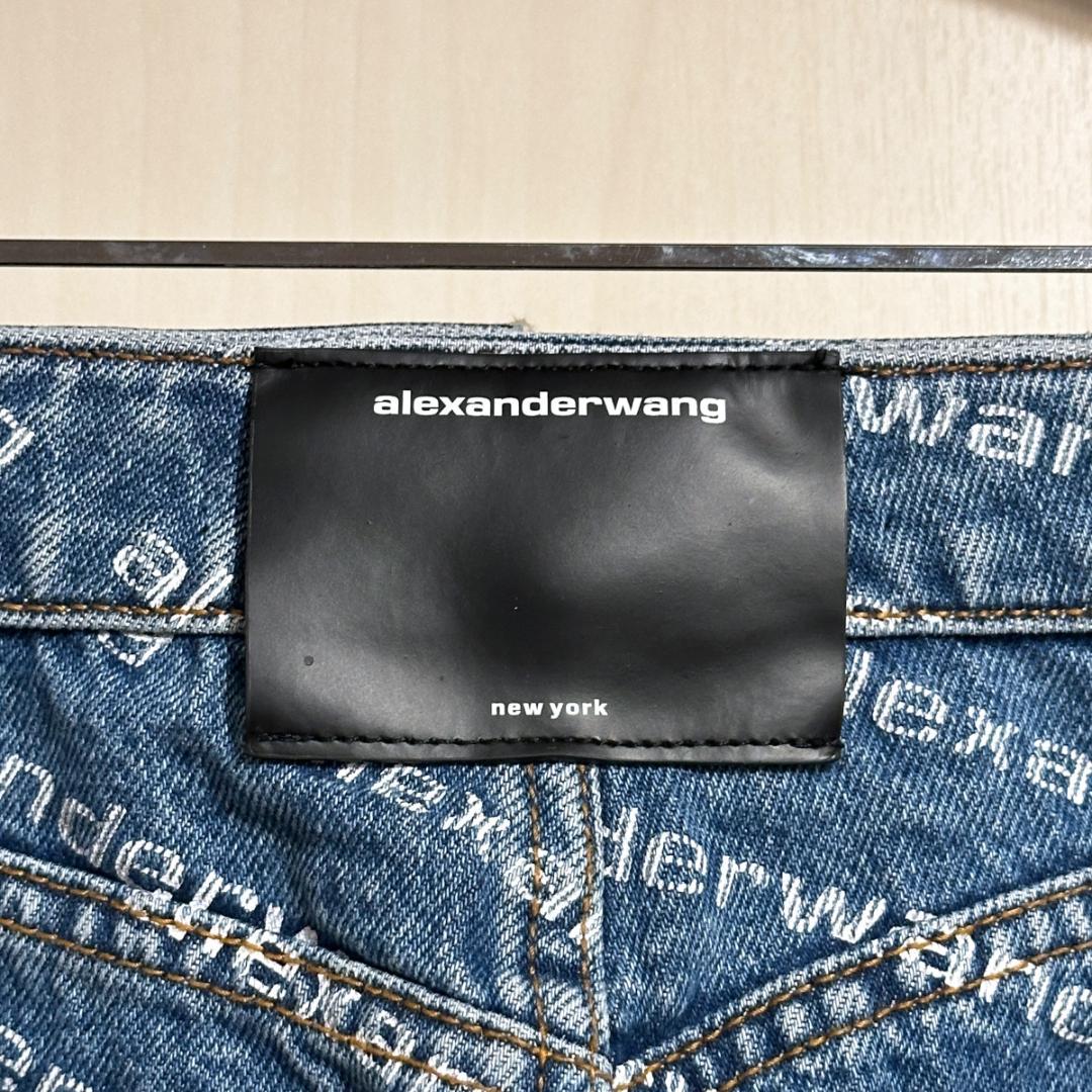 alexanderwang サイズ23 デニムショートパンツ RN161085