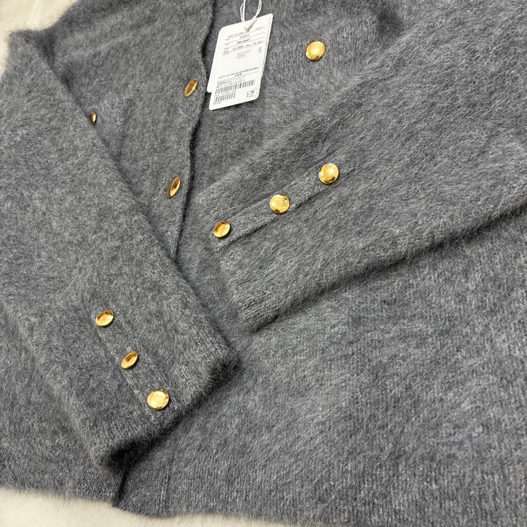 【新品未使用】グリーンレーベルリラクシング デイリーエリートカーデ ニット