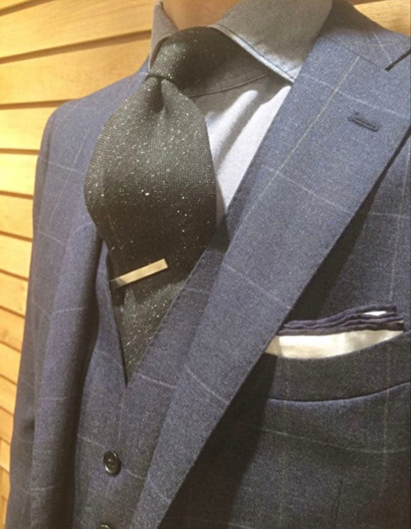 スーツカンパニー　3ピース　165-8dorp