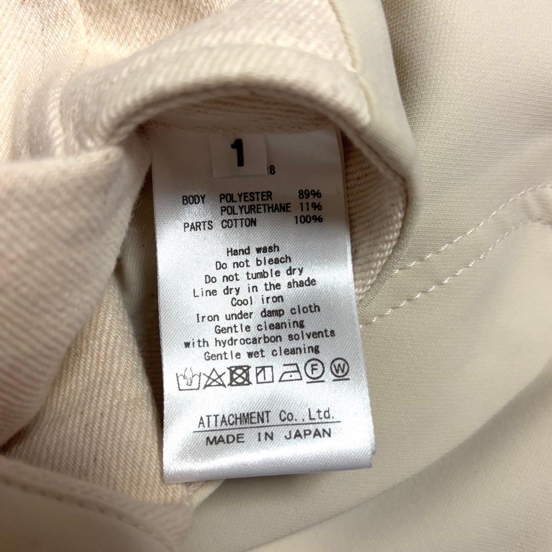 STUDIOUS FEMMENT 三重織ボトム　2wayダブルクロスデニムパンツ