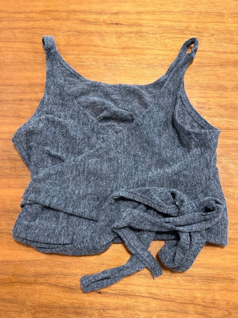 GALLARDAGALANTE カシュクールニット　　　 キャミソール　ビスチェ