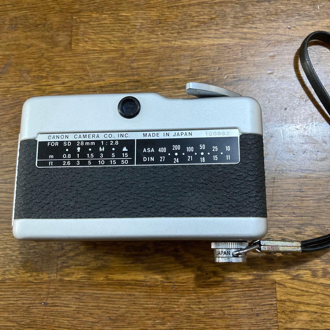 Canon demi C &SD 50mm f/2.8レンズ ケース付き