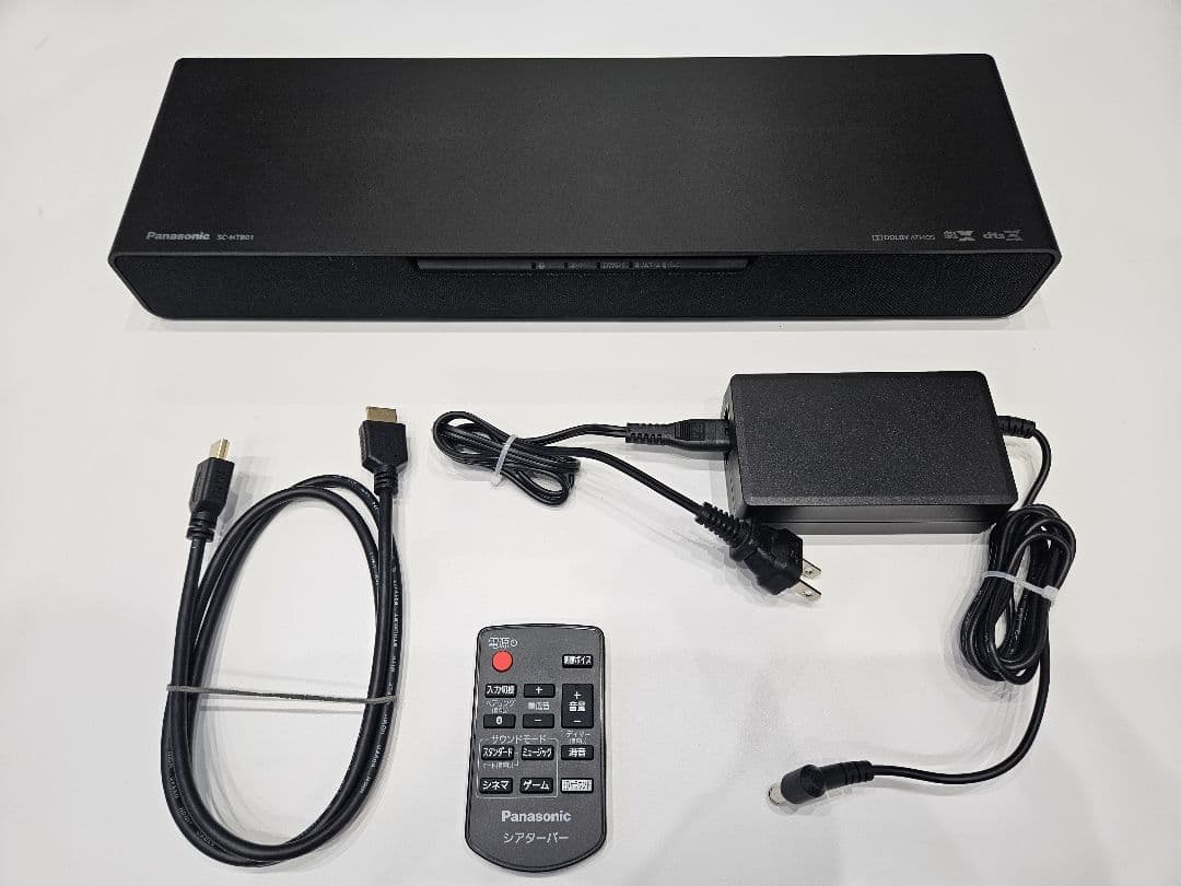 Panasonic SC-HTB01 サウンドバー スピーカー(リコール対策済)