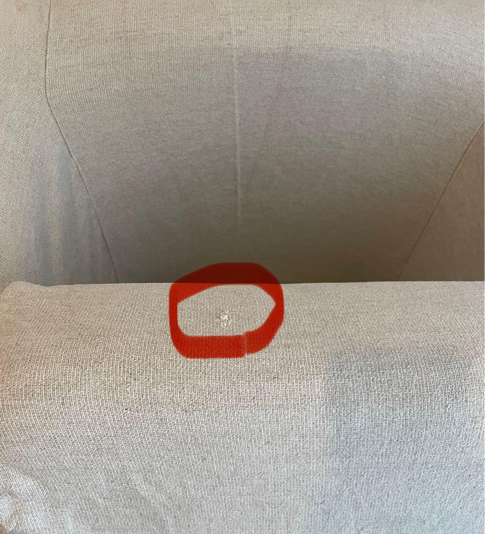 無印良品　ソファ　1人掛け　生成　アイボリー　1シーター（配送料込）