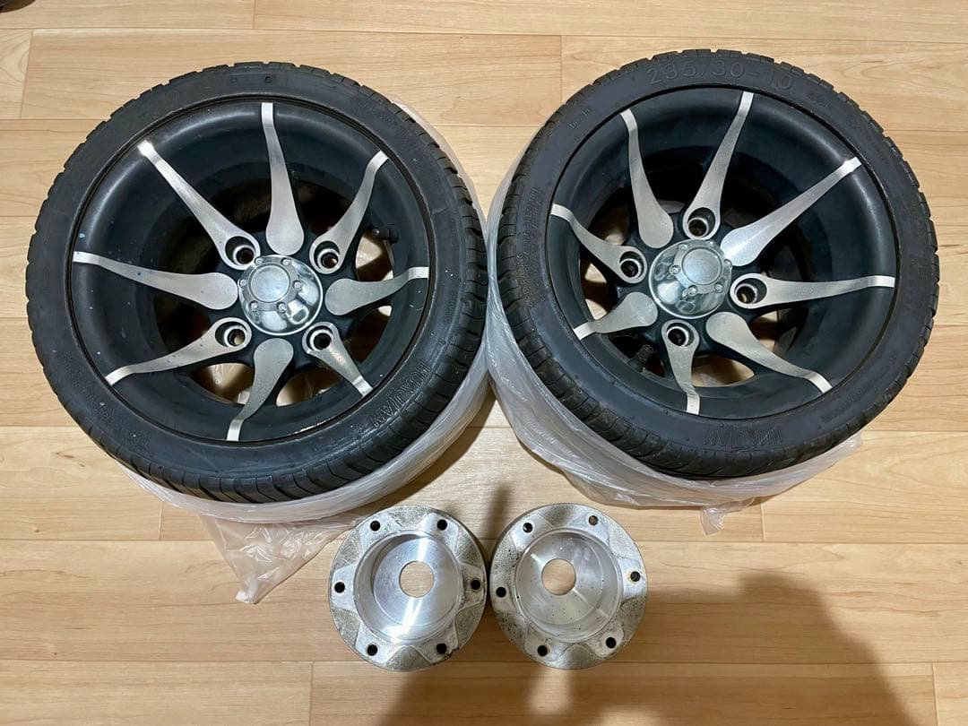 大特価!!美品☆ジャイロx ホイール&スペーサーSET☆