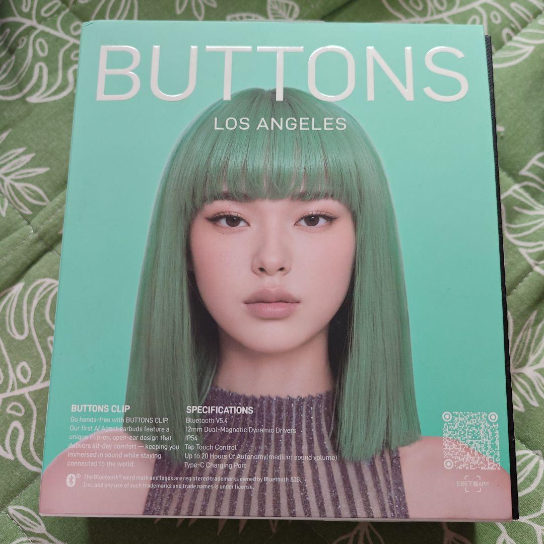 イヤホン BUTTONS CLIP