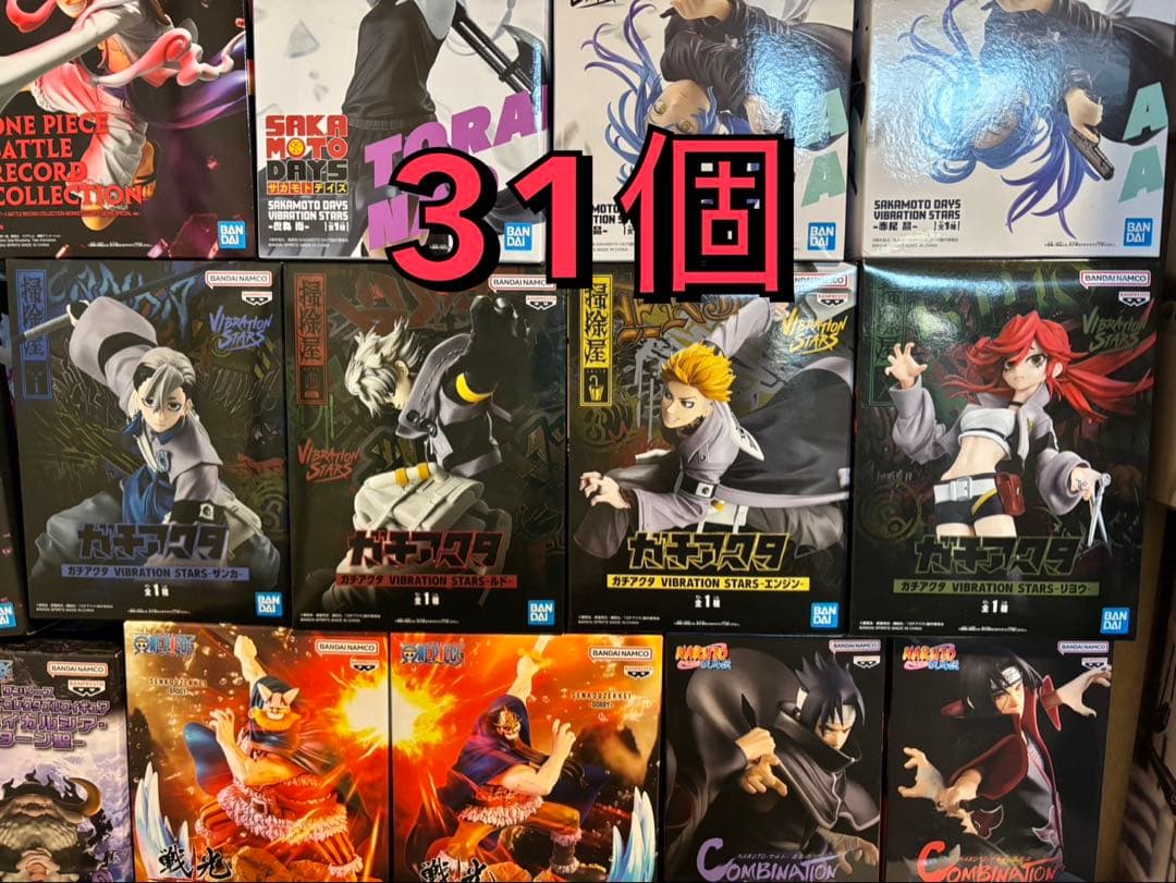 フィギュア　まとめ売り　31こ‼️全品新品未開封 ガチアクタ4種もあり‼️