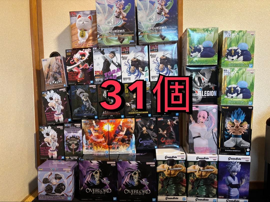 フィギュア　まとめ売り　31こ‼️全品新品未開封 ガチアクタ4種もあり‼️