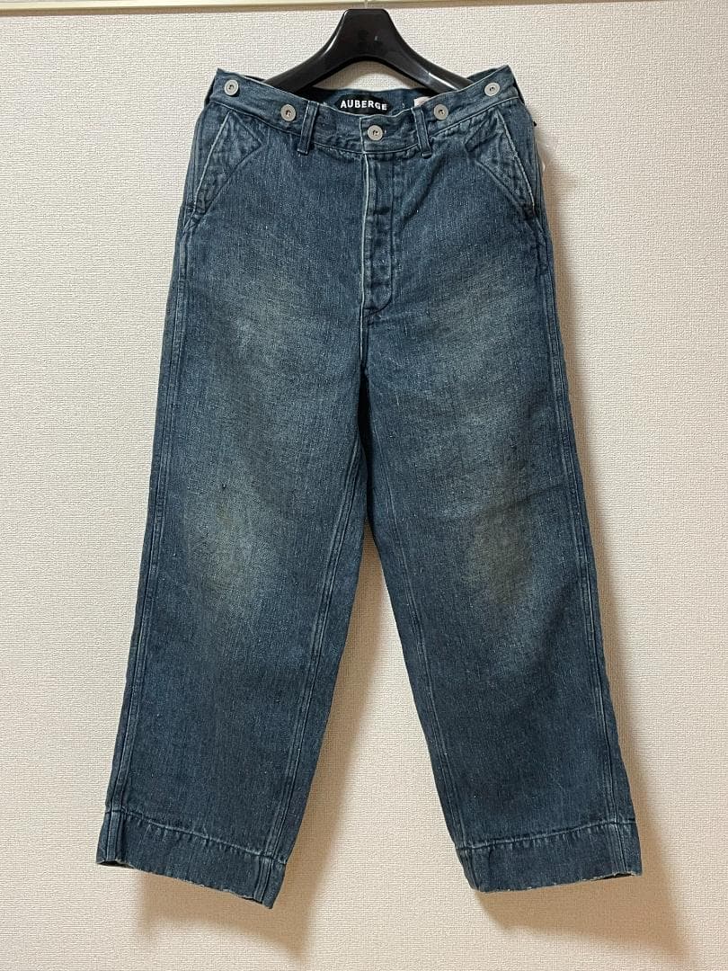 【新品未使用】AUBERGE ROLF サイズ40 ブラックヘンプ 26SS限定