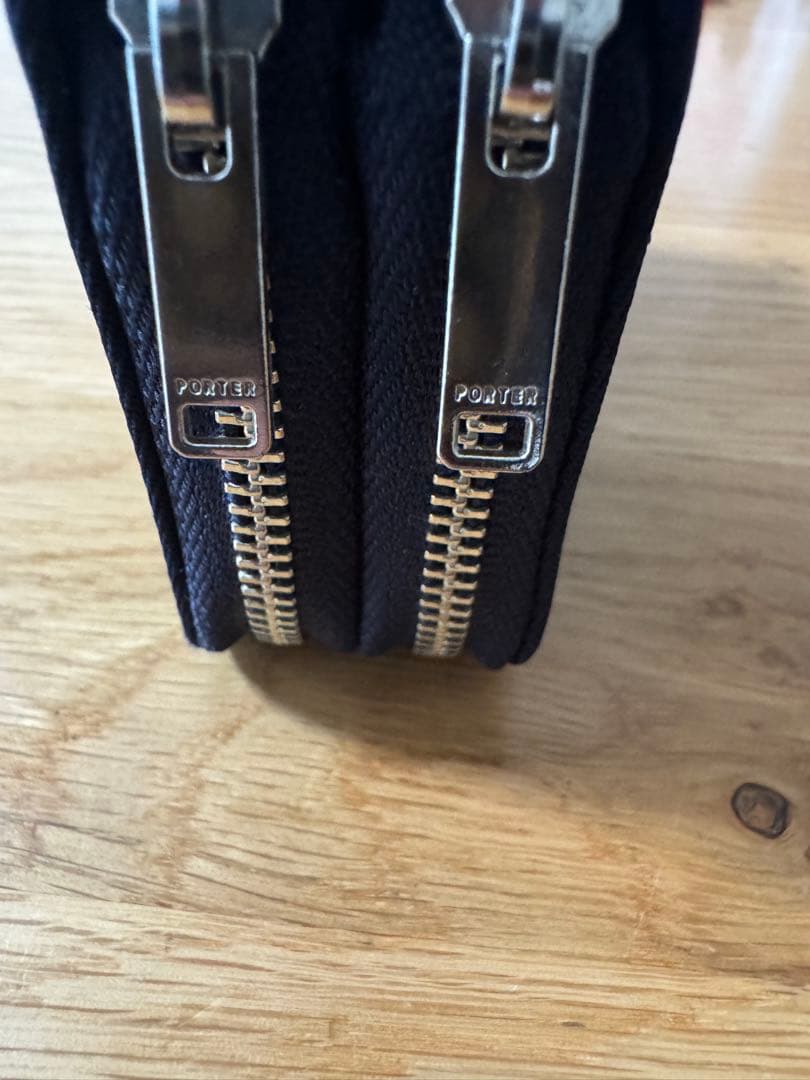 美品 ポーター PORTER キーケース ケース リフト ネイビー