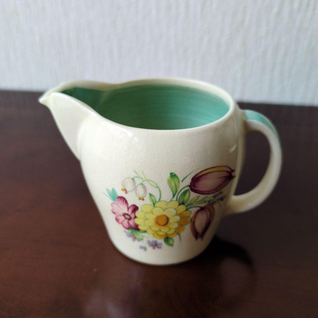 難＊スージークーパー＊スワンシープレイシュガー、クリーマー、ジャム、ティーポット