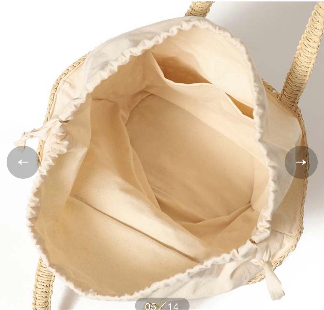 DEAN & DELUCA クロッシェバスケット　S ナチュラル　beams