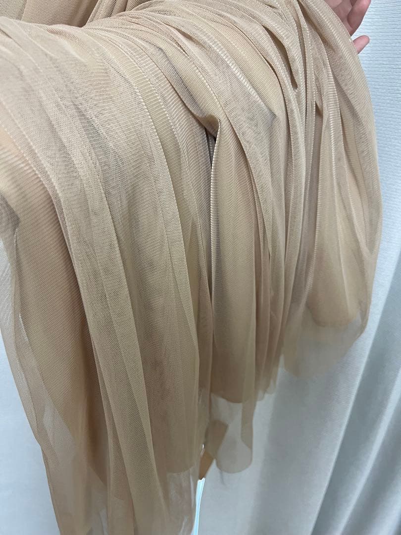 CAPRICIEUX LEMAGE チュールハイネックワンピース　PSサイズ