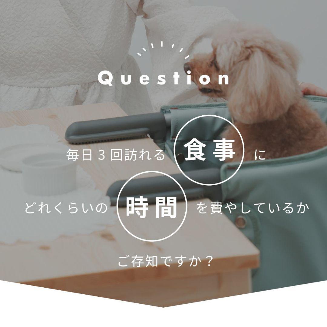 ペット用テーブルチェア ミント 食事サポート