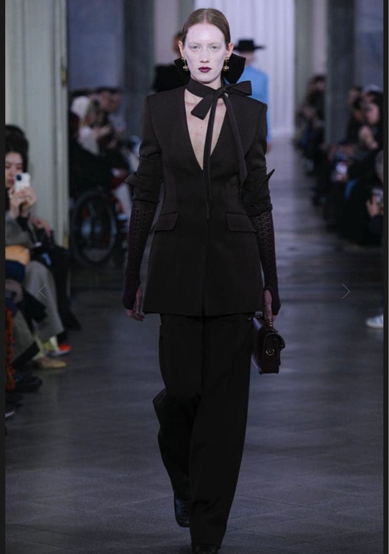 新品FETICO 24aw KNITTED TAILORED JACKET